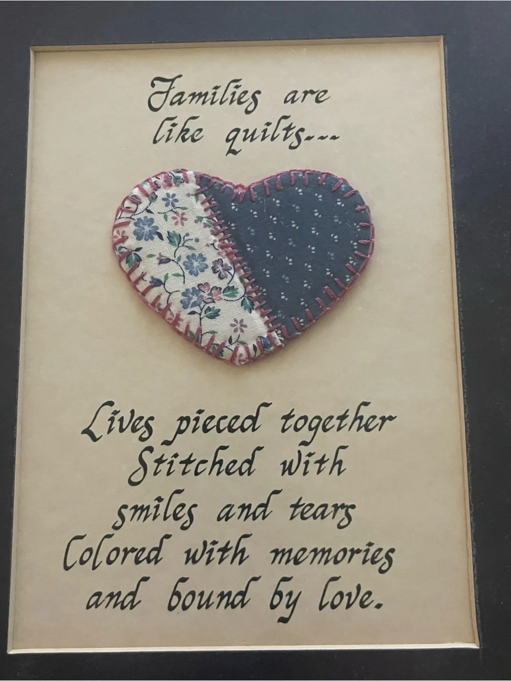 Handmade classic framed